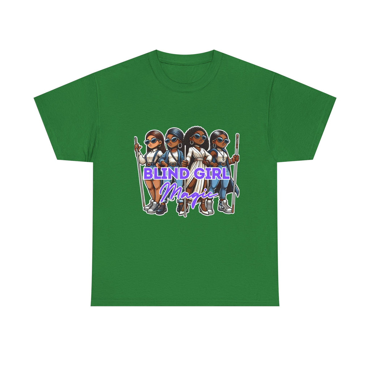 Blind Girl Magic Diva T-Shirt