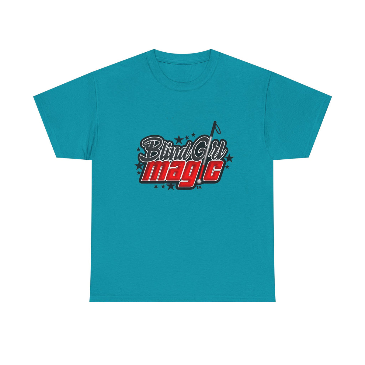 T-Shirt — "Blind Girl Magic" Retro Music Logo Tee