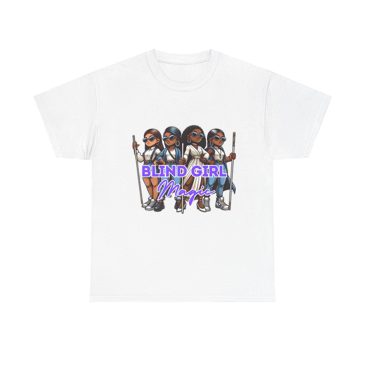 Blind Girl Magic Diva T-Shirt