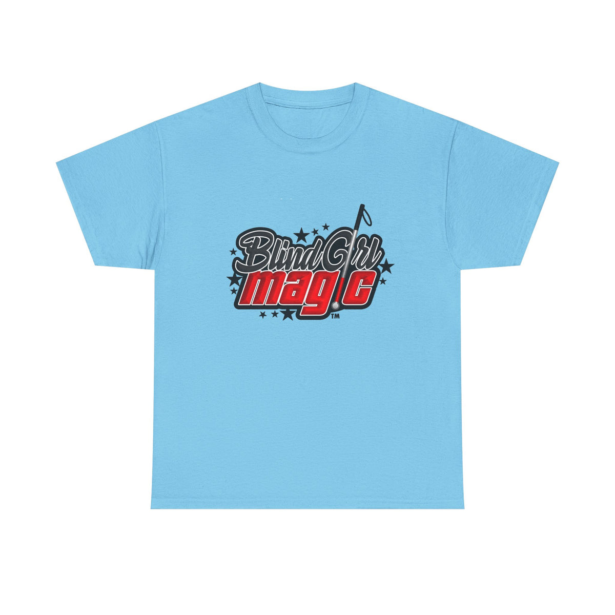 T-Shirt — "Blind Girl Magic" Retro Music Logo Tee