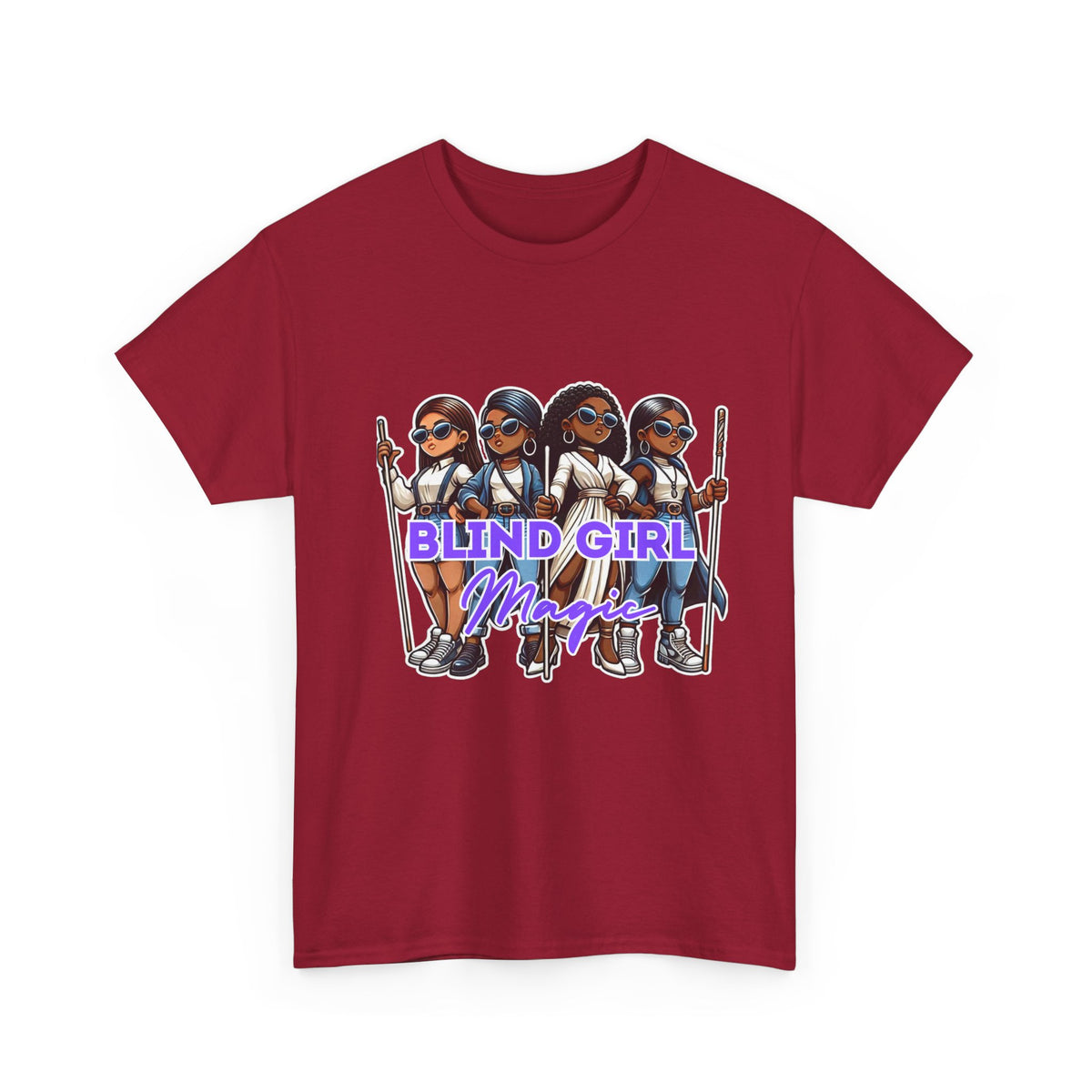 Blind Girl Magic Diva T-Shirt