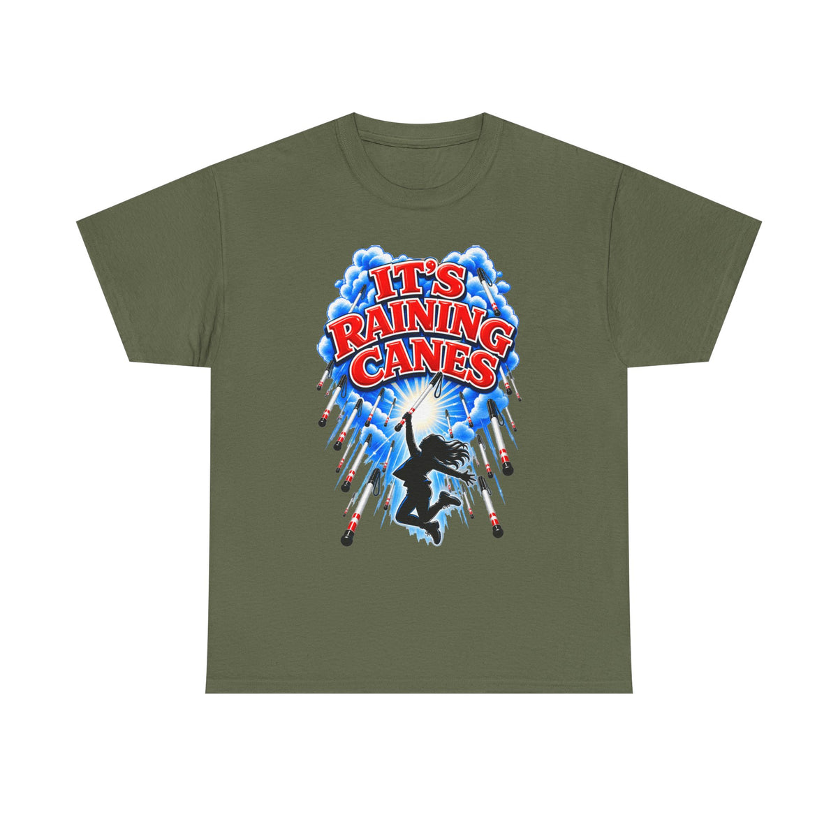 It's Raining Canes T-Shirt — Cane Dance Party Graphic Tee
