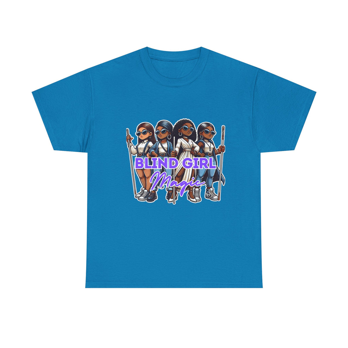 Blind Girl Magic Diva T-Shirt