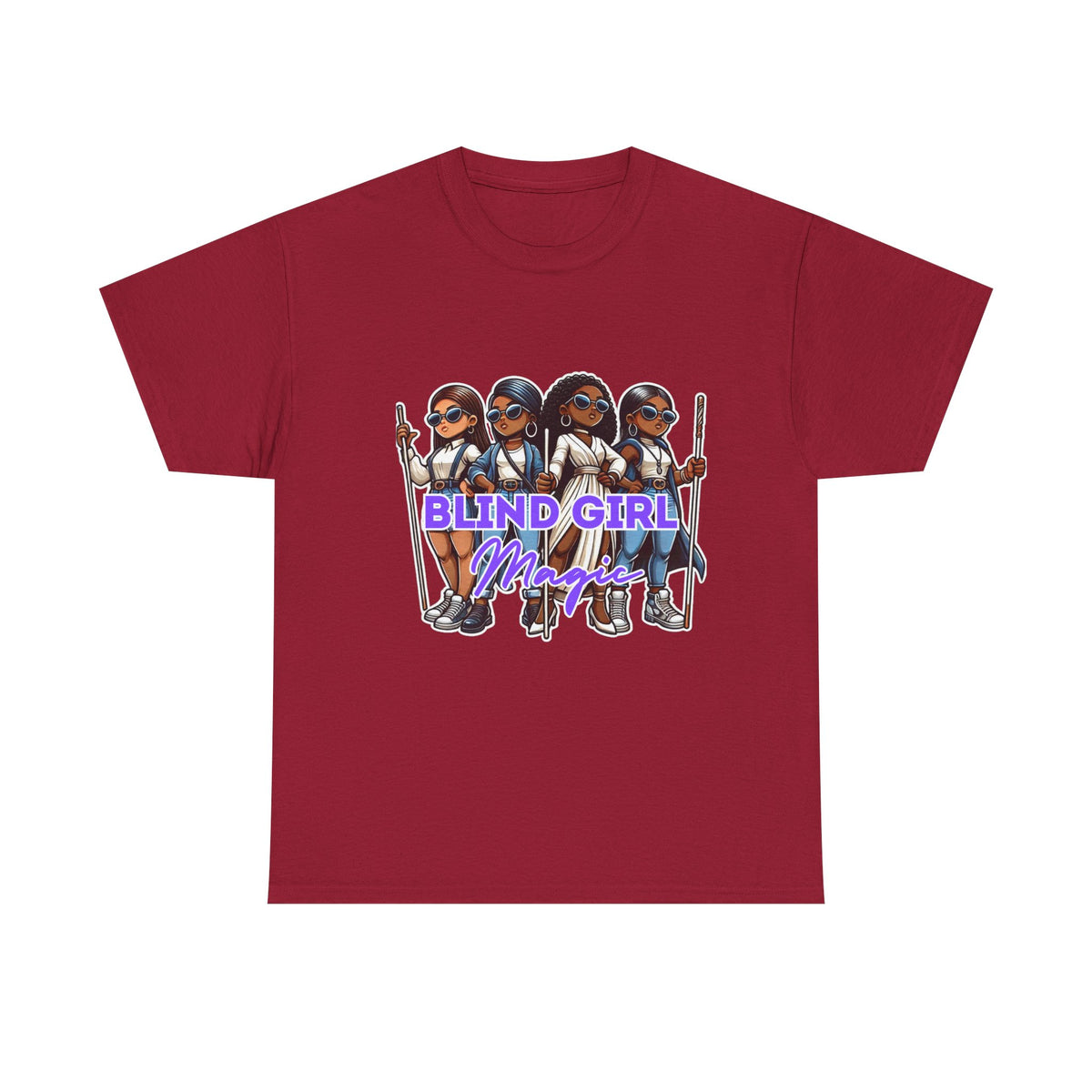 Blind Girl Magic Diva T-Shirt