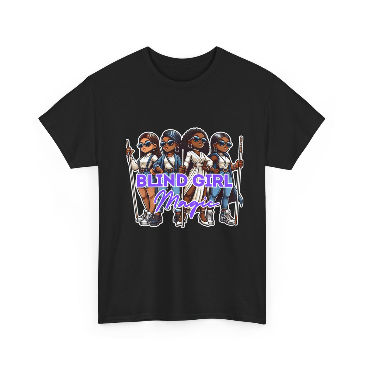 Blind Girl Magic Diva T-Shirt