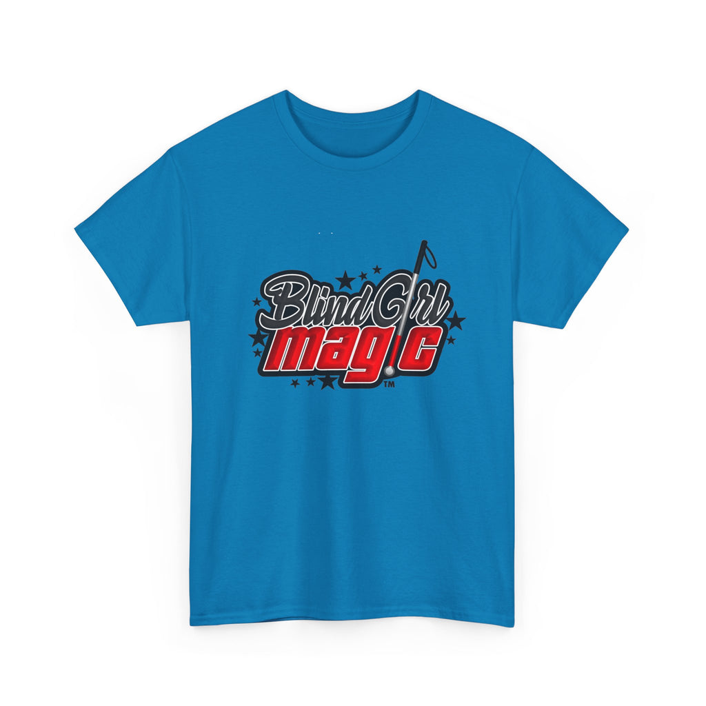 T-Shirt — "Blind Girl Magic" Retro Music Logo Tee