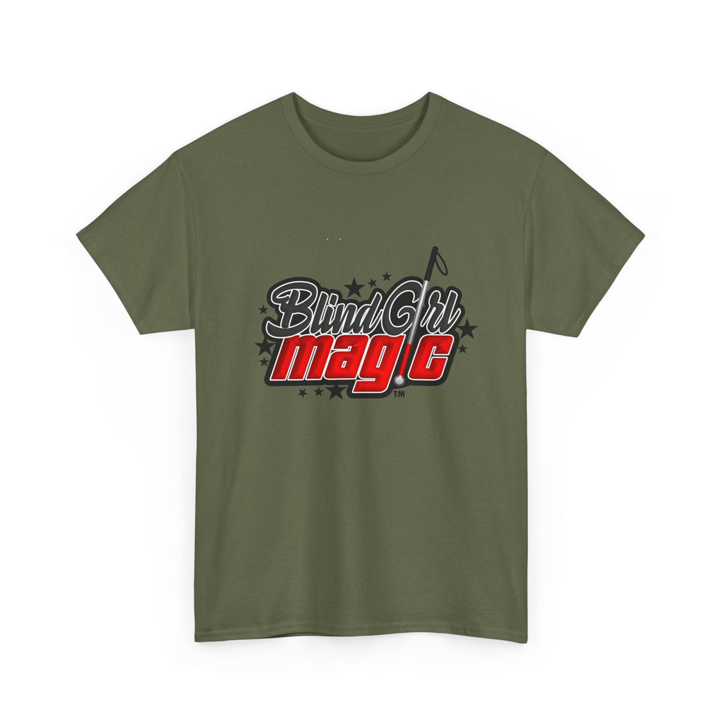 T-Shirt — "Blind Girl Magic" Retro Music Logo Tee