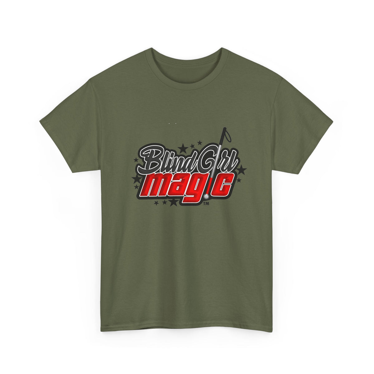 T-Shirt — "Blind Girl Magic" Retro Music Logo Tee