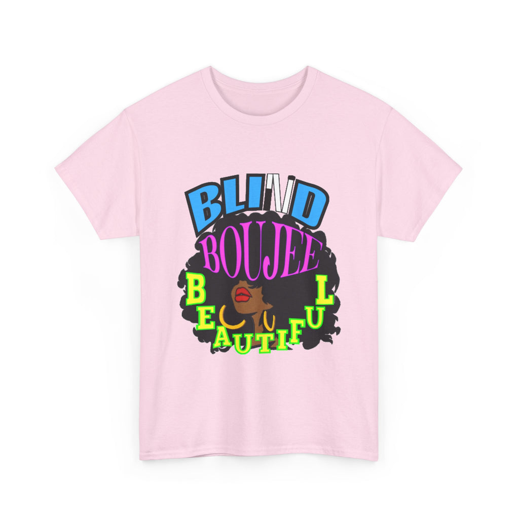Blind Bougie Beautiful T-Shirt — Afro Puff Graphic Tee