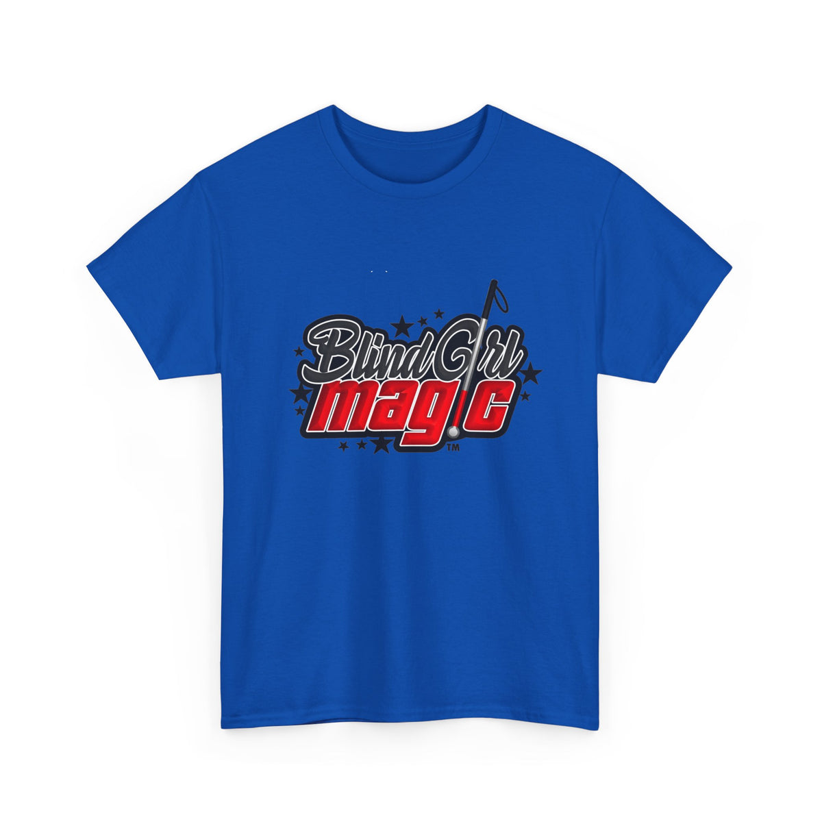 T-Shirt — "Blind Girl Magic" Retro Music Logo Tee