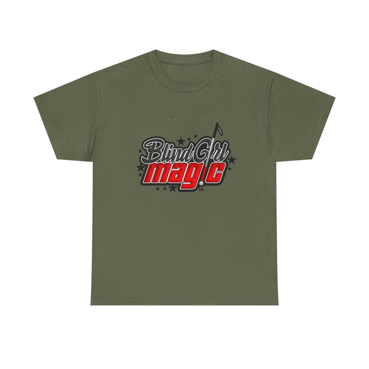 T-Shirt — "Blind Girl Magic" Retro Music Logo Tee