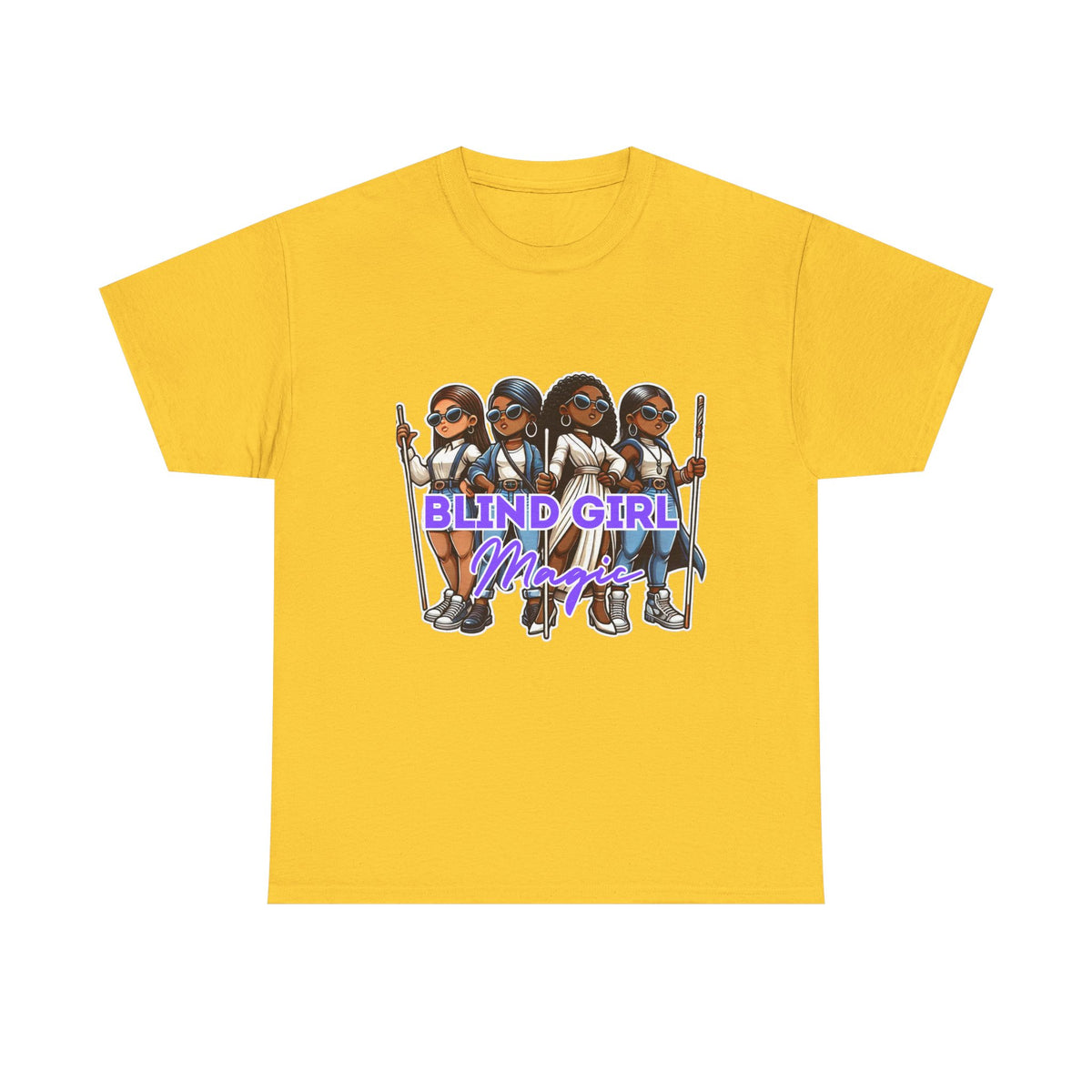Blind Girl Magic Diva T-Shirt