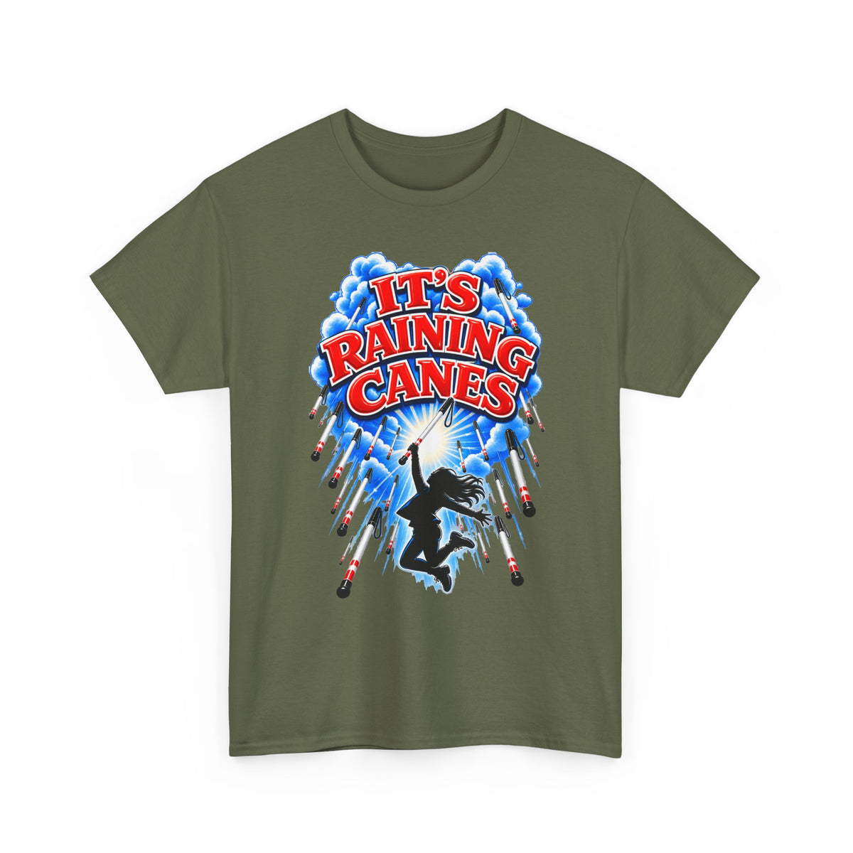 It's Raining Canes T-Shirt — Cane Dance Party Graphic Tee