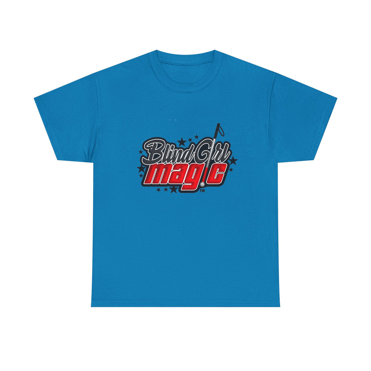 T-Shirt — "Blind Girl Magic" Retro Music Logo Tee