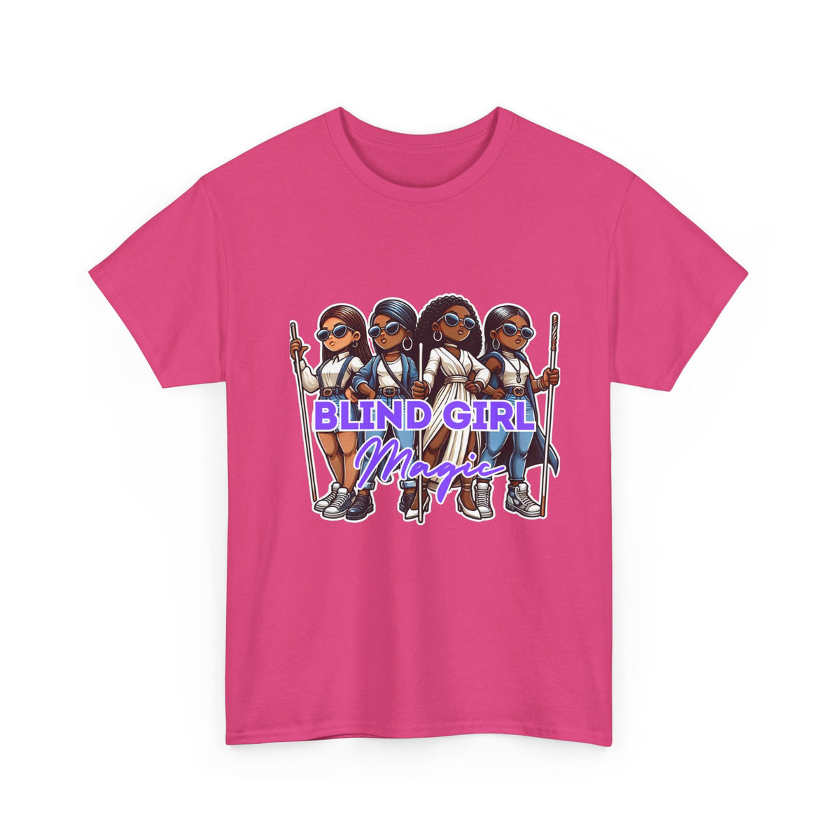 Blind Girl Magic Diva T-Shirt