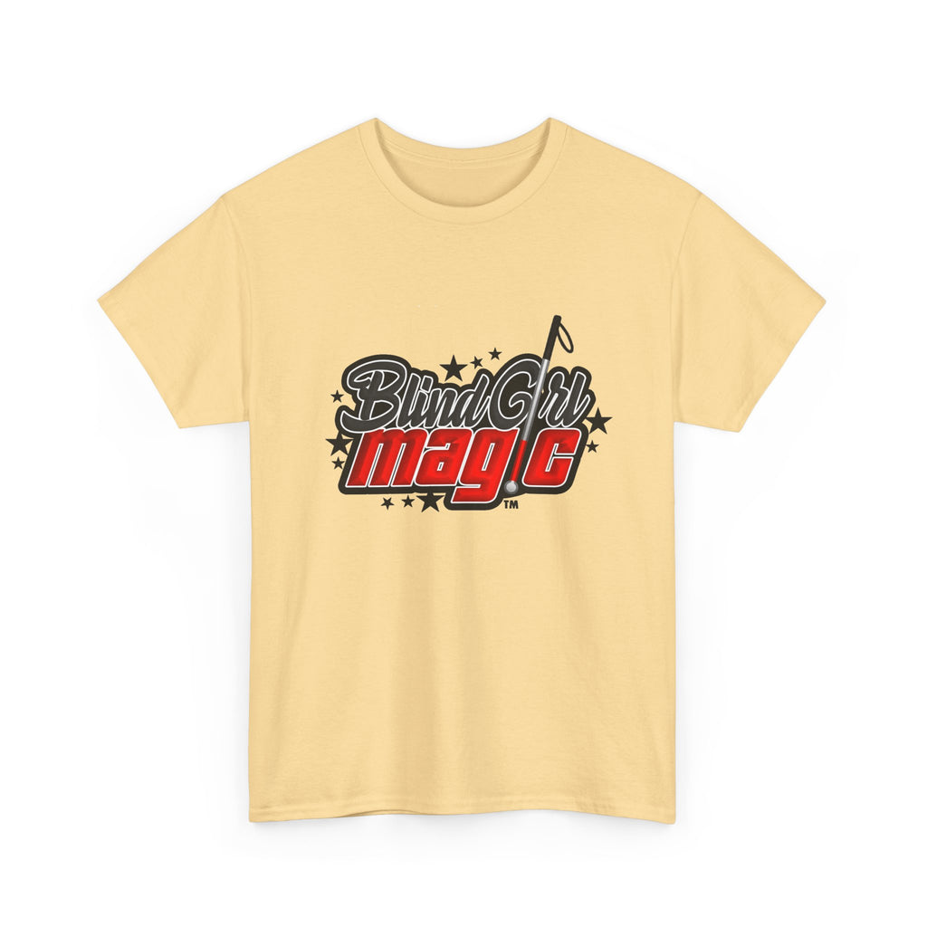 T-Shirt — "Blind Girl Magic" Retro Music Logo Tee