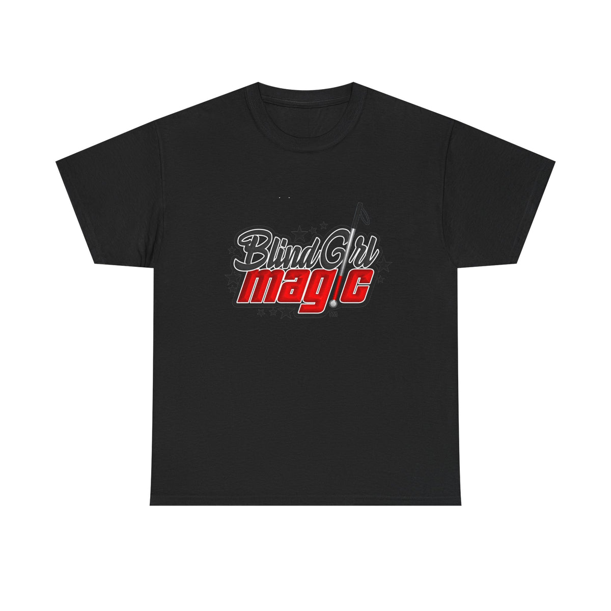 T-Shirt — "Blind Girl Magic" Retro Music Logo Tee