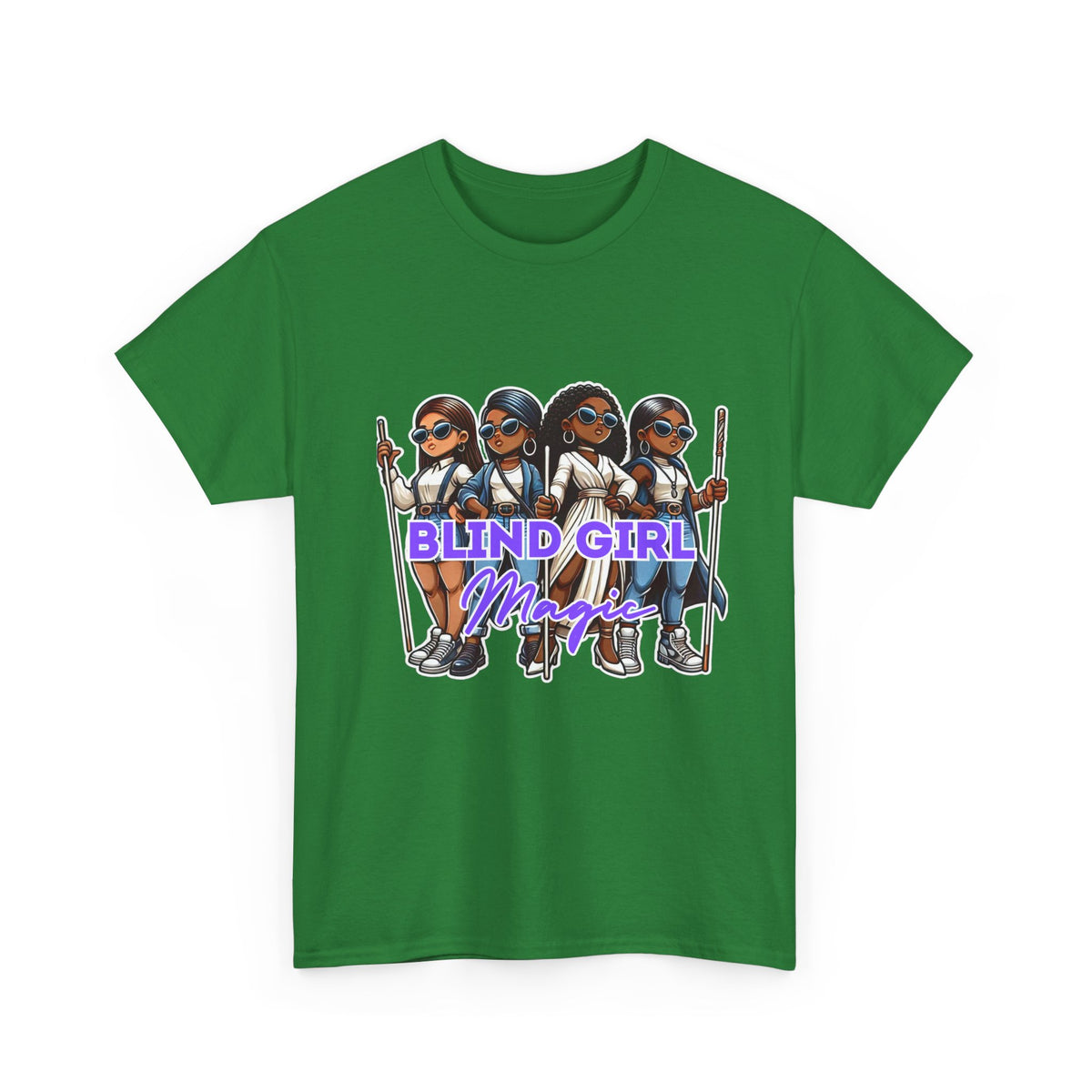 Blind Girl Magic Diva T-Shirt