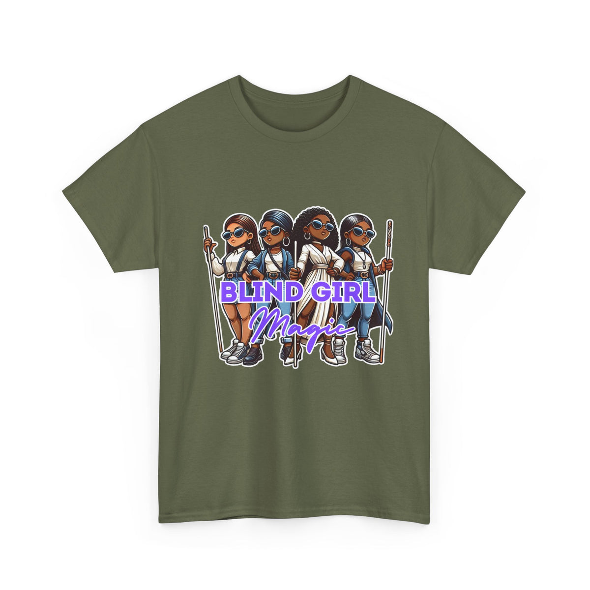 Blind Girl Magic Diva T-Shirt