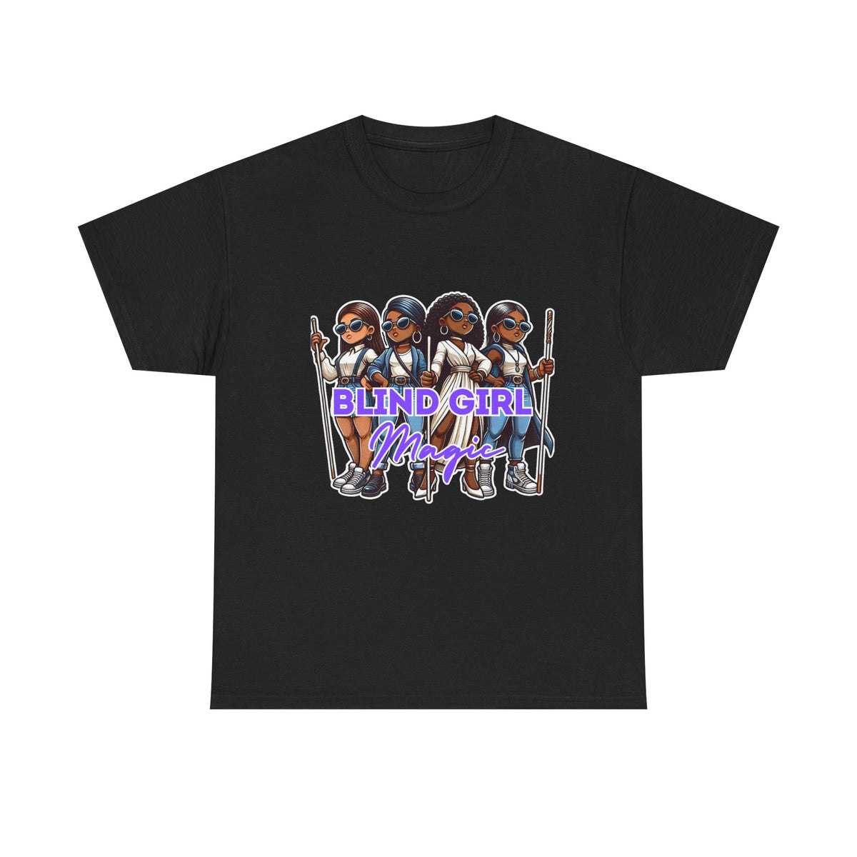 Blind Girl Magic Diva T-Shirt