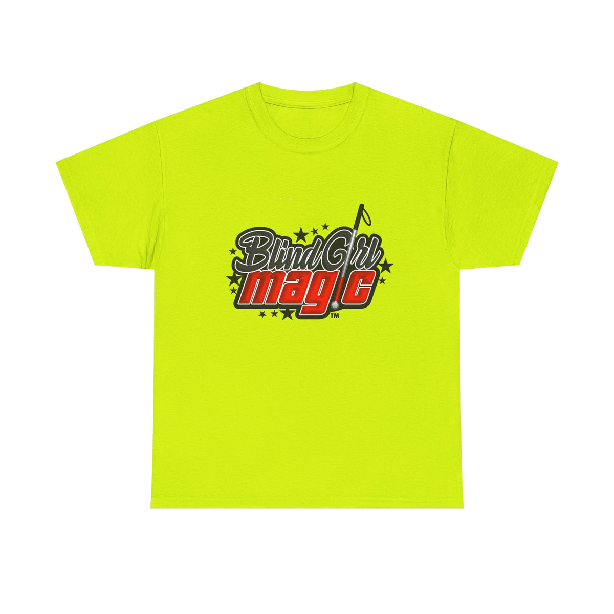 T-Shirt — "Blind Girl Magic" Retro Music Logo Tee