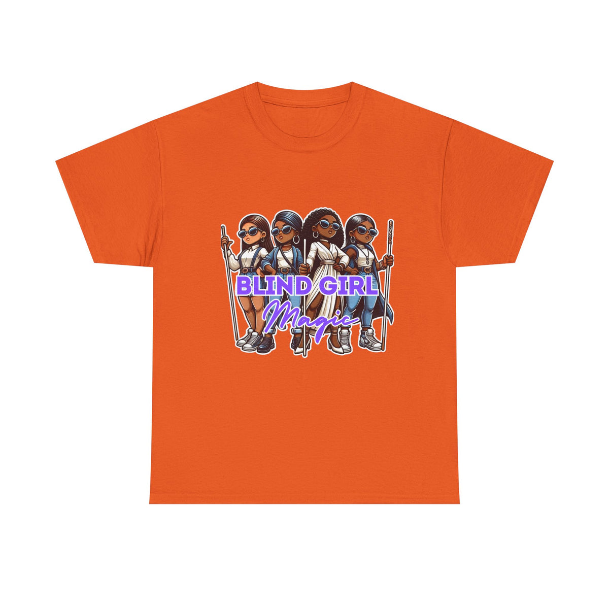 Blind Girl Magic Diva T-Shirt