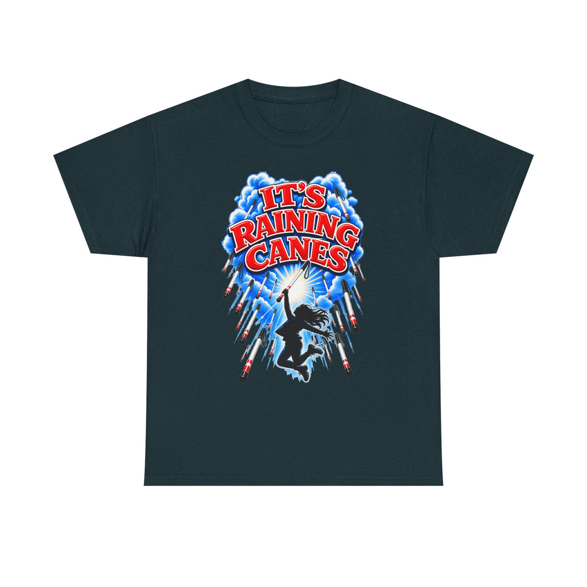 It's Raining Canes T-Shirt — Cane Dance Party Graphic Tee