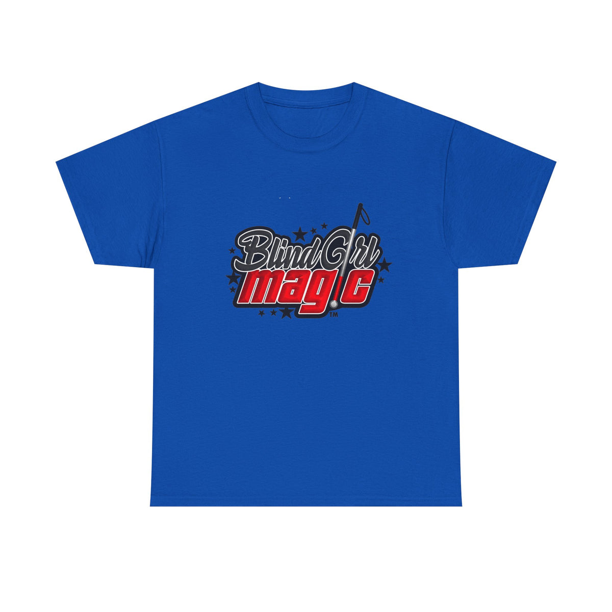 T-Shirt — "Blind Girl Magic" Retro Music Logo Tee