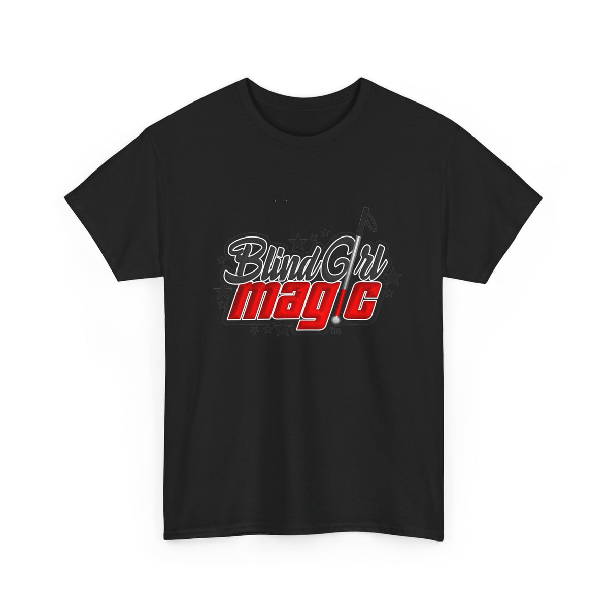 T-Shirt — "Blind Girl Magic" Retro Music Logo Tee
