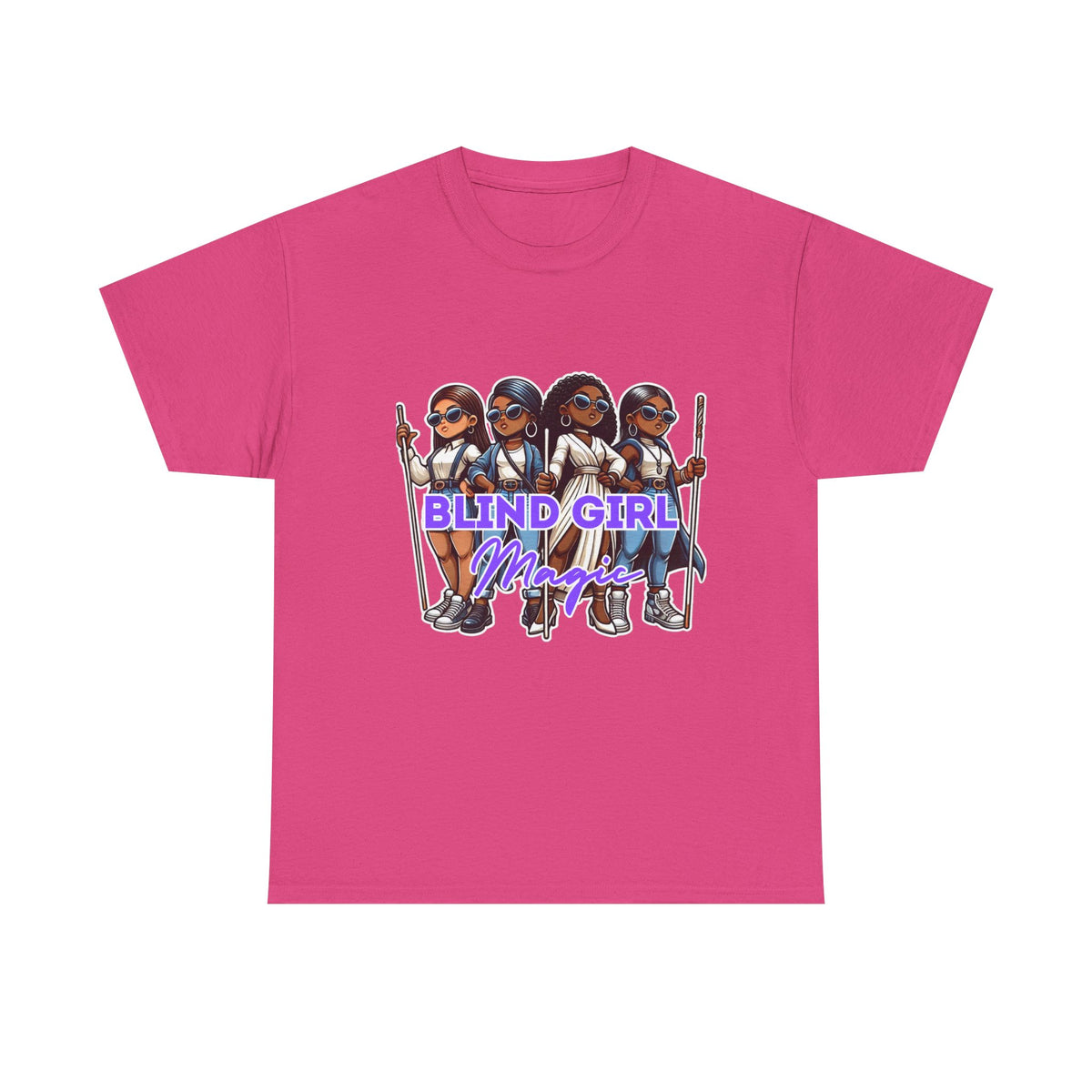 Blind Girl Magic Diva T-Shirt