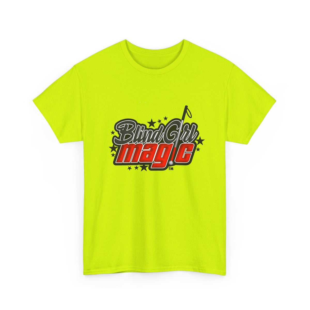 T-Shirt — "Blind Girl Magic" Retro Music Logo Tee