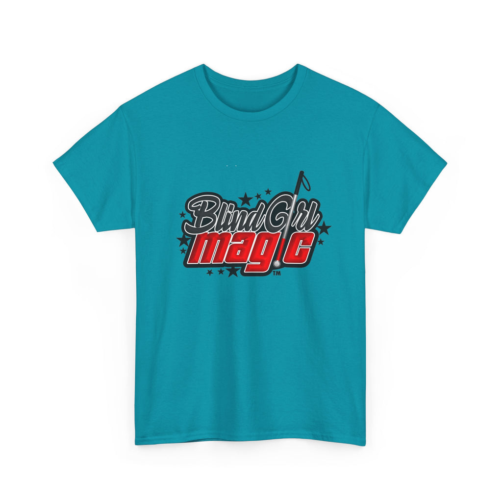 T-Shirt — "Blind Girl Magic" Retro Music Logo Tee