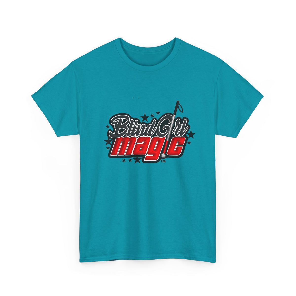T-Shirt — "Blind Girl Magic" Retro Music Logo Tee