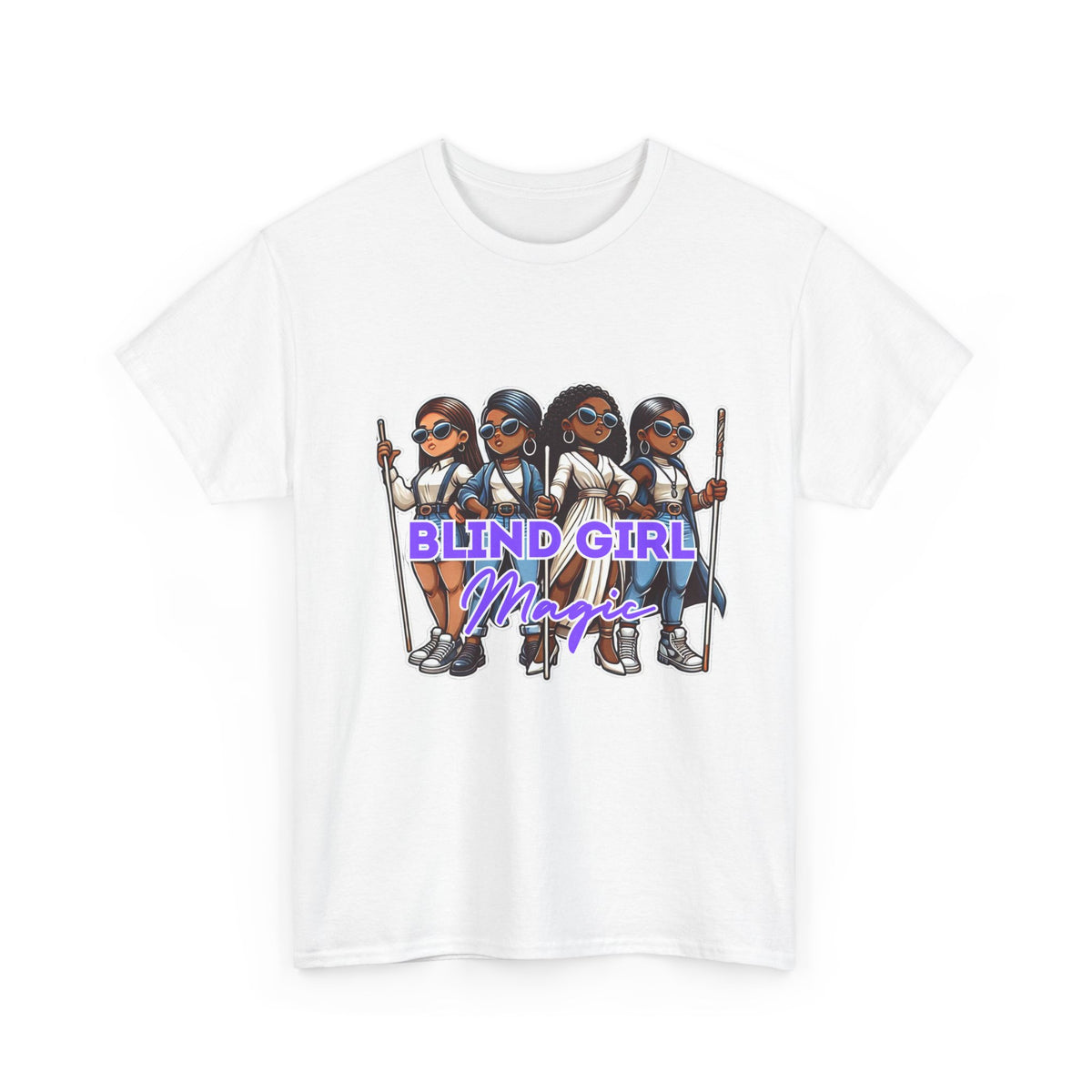 Blind Girl Magic Diva T-Shirt